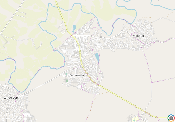 Map location of Kamhlushwa